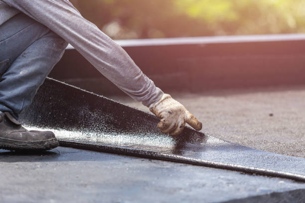 Professional Wet Basement Repair technician working in Aurora, MN
